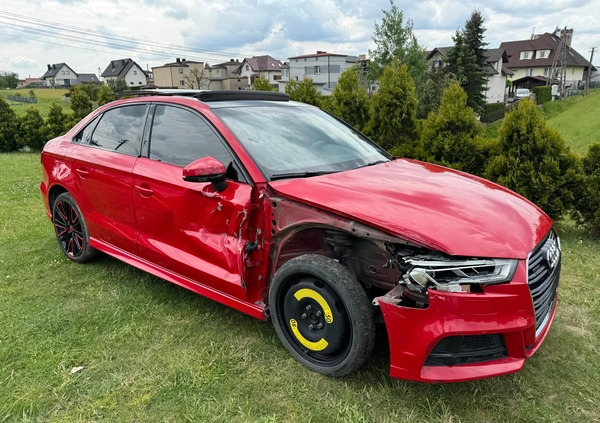 Audi A3 cena 56900 przebieg: 78430, rok produkcji 2017 z Tarczyn małe 667